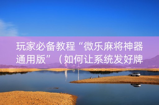 玩家必备教程“微乐麻将神器通用版”（如何让系统发好牌)