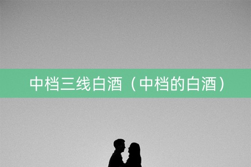 中档三线白酒（中档的白酒）