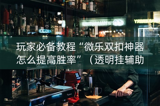 玩家必备教程“微乐双扣神器怎么提高胜率”（透明挂辅助器)