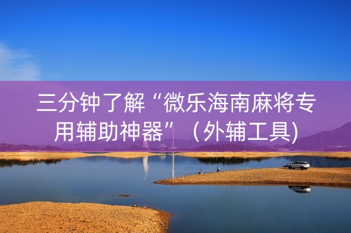 三分钟了解“微乐海南麻将专用辅助神器”（外辅工具)