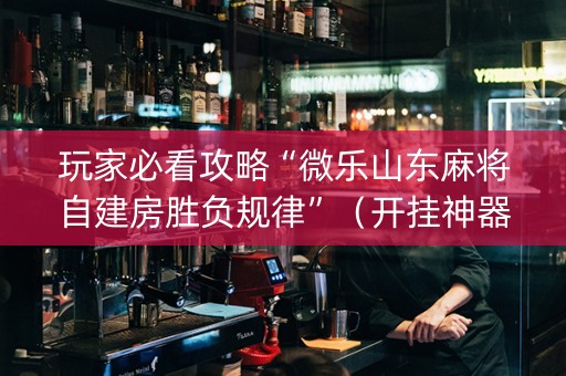 玩家必看攻略“微乐山东麻将自建房胜负规律”（开挂神器下载)