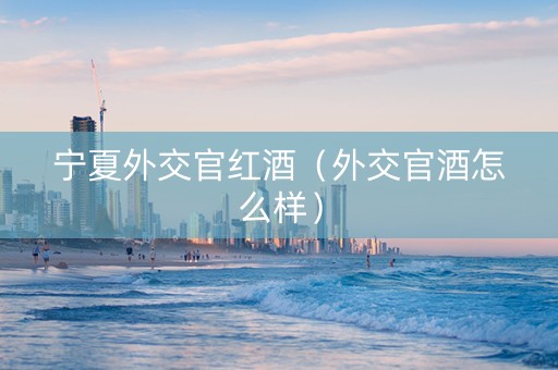 宁夏外交官红酒（外交官酒怎么样）