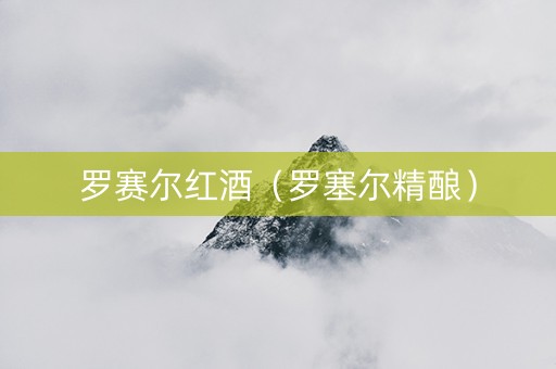 罗赛尔红酒（罗塞尔精酿）