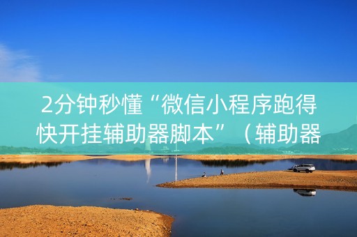 2分钟秒懂“微信小程序跑得快开挂辅助器脚本”（辅助器下载)