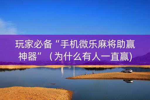 玩家必备“手机微乐麻将助赢神器”（为什么有人一直赢)