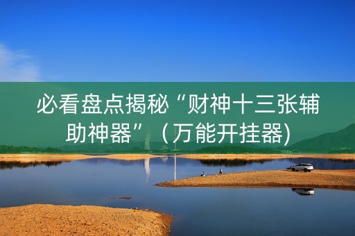必看盘点揭秘“财神十三张辅助神器”（万能开挂器)