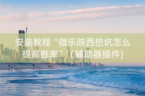 安装教程“微乐陕西挖坑怎么提高胜率”（辅助器插件)