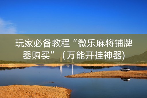 玩家必备教程“微乐麻将铺牌器购买”（万能开挂神器)