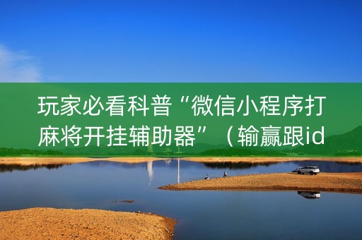 玩家必看科普“微信小程序打麻将开挂辅助器”（输赢跟id号有关系吗)