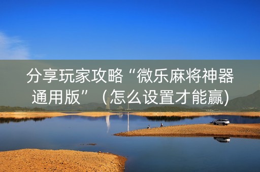 分享玩家攻略“微乐麻将神器通用版”（怎么设置才能赢)