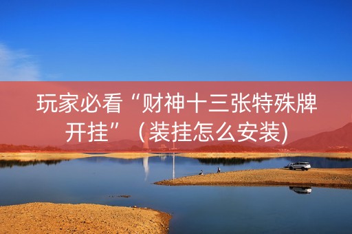 玩家必看“财神十三张特殊牌开挂”（装挂怎么安装)