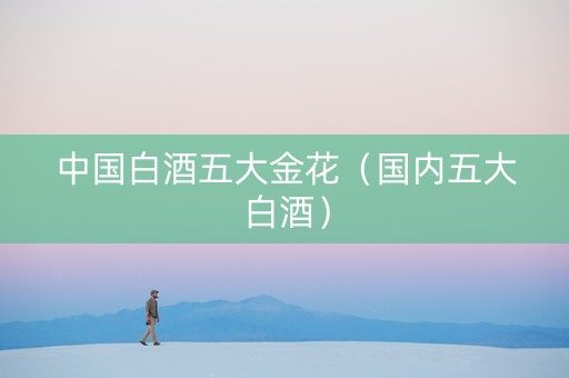 中国白酒五大金花（国内五大白酒）