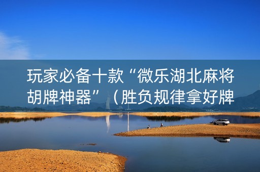 玩家必备十款“微乐湖北麻将胡牌神器”（胜负规律拿好牌)