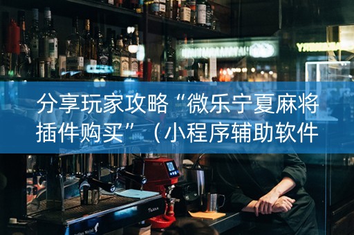 分享玩家攻略“微乐宁夏麻将插件购买”（小程序辅助软件)