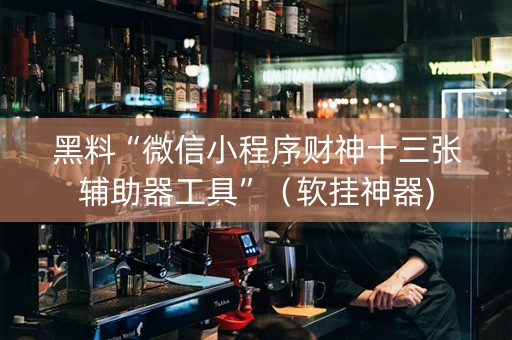 黑料“微信小程序财神十三张辅助器工具”（软挂神器)