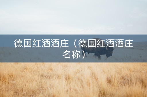 德国红酒酒庄（德国红酒酒庄名称）
