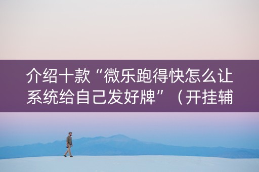 介绍十款“微乐跑得快怎么让系统给自己发好牌”（开挂辅助插件)