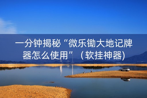 一分钟揭秘“微乐锄大地记牌器怎么使用”（软挂神器)