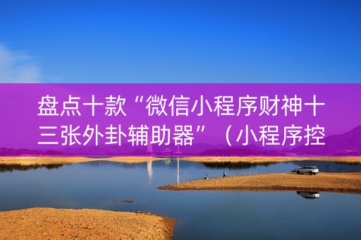 盘点十款“微信小程序财神十三张外卦辅助器”（小程序控牌器)