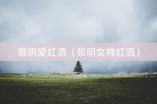 黎明爱红酒（黎明女神红酒）