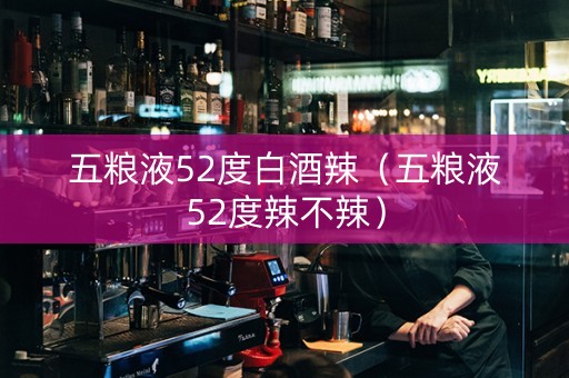 五粮液52度白酒辣（五粮液52度辣不辣）