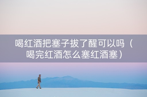 喝红酒把塞子拔了醒可以吗（喝完红酒怎么塞红酒塞）