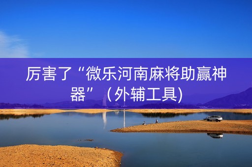 厉害了“微乐河南麻将助赢神器”（外辅工具)