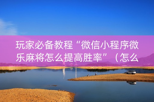 玩家必备教程“微信小程序微乐麻将怎么提高胜率”（怎么能得到好牌)
