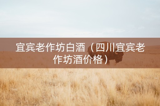 宜宾老作坊白酒（四川宜宾老作坊酒价格）
