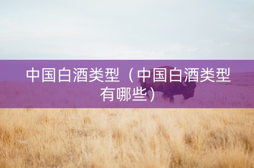 中国白酒类型（中国白酒类型有哪些）