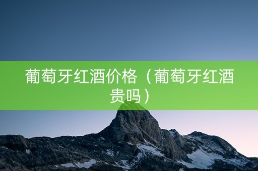 葡萄牙红酒价格（葡萄牙红酒贵吗）