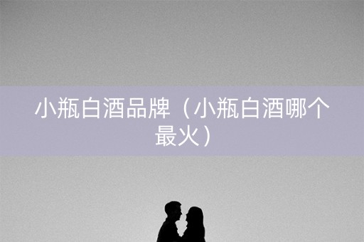 小瓶白酒品牌（小瓶白酒哪个最火）