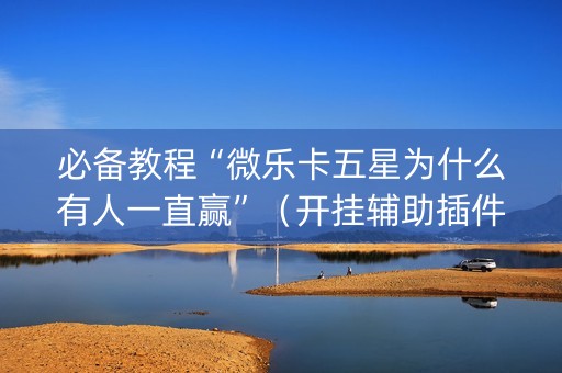 必备教程“微乐卡五星为什么有人一直赢”（开挂辅助插件)