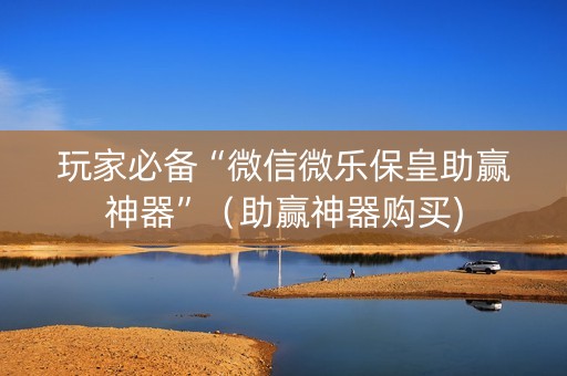 玩家必备“微信微乐保皇助赢神器”（助赢神器购买)