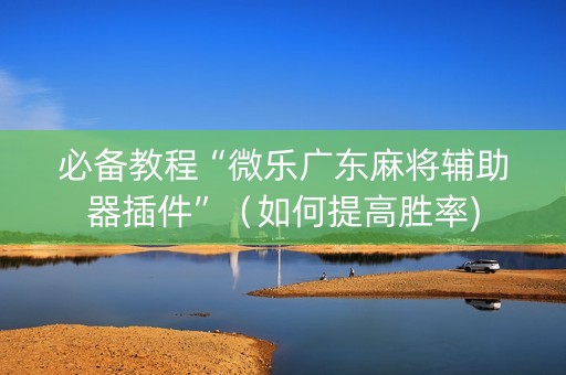 必备教程“微乐广东麻将辅助器插件”（如何提高胜率)