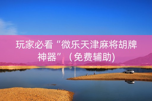玩家必看“微乐天津麻将胡牌神器”（免费辅助)