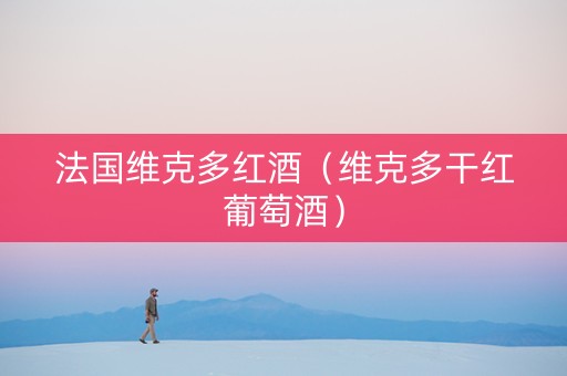 法国维克多红酒（维克多干红葡萄酒）