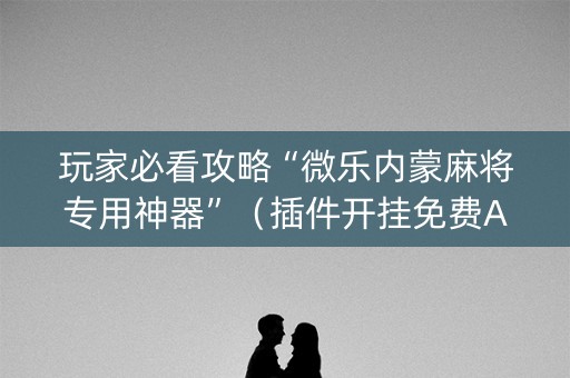 玩家必看攻略“微乐内蒙麻将专用神器”（插件开挂免费AI)