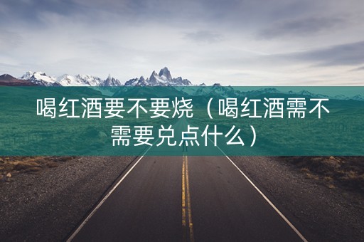 喝红酒要不要烧（喝红酒需不需要兑点什么）