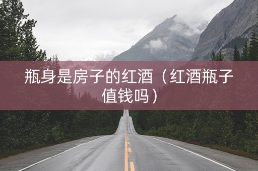 瓶身是房子的红酒（红酒瓶子值钱吗）