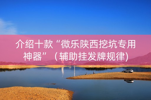 介绍十款“微乐陕西挖坑专用神器”（辅助挂发牌规律)