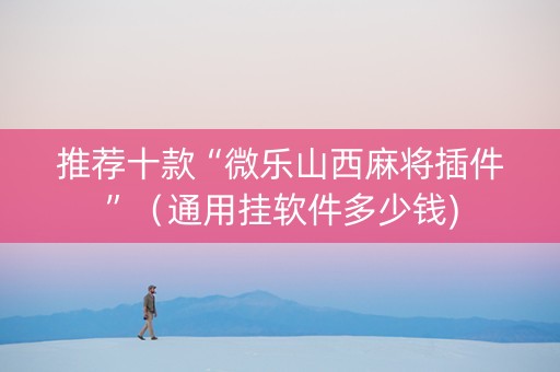 推荐十款“微乐山西麻将插件”（通用挂软件多少钱)
