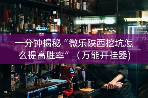 一分钟揭秘“微乐陕西挖坑怎么提高胜率”（万能开挂器)