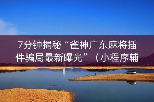 7分钟揭秘“雀神广东麻将插件骗局最新曝光”（小程序辅助软件)