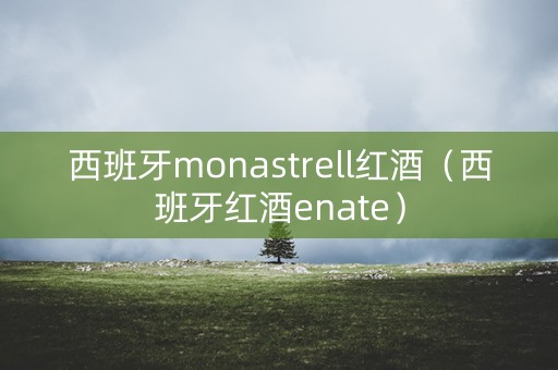 西班牙monastrell红酒（西班牙红酒enate）