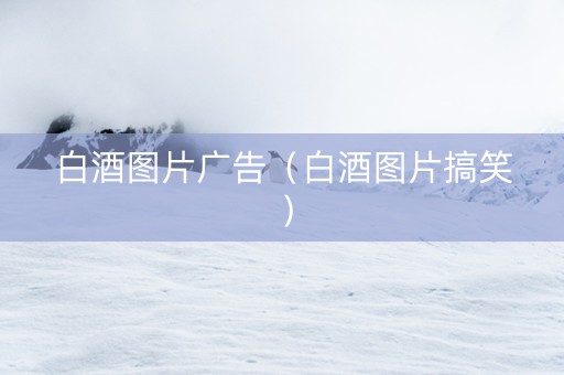 白酒图片广告（白酒图片搞笑）