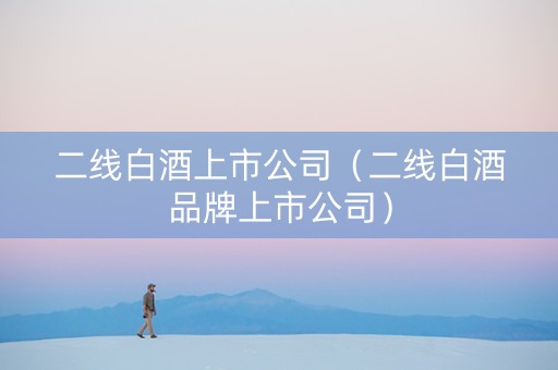 二线白酒上市公司（二线白酒品牌上市公司）