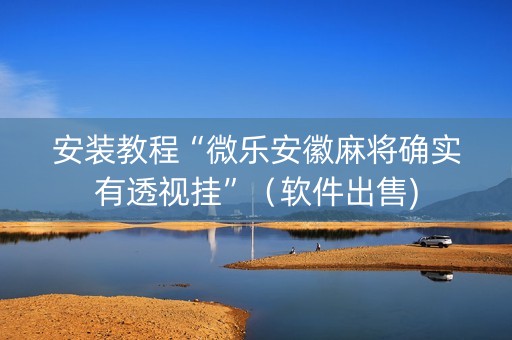 安装教程“微乐安徽麻将确实有透视挂”（软件出售)