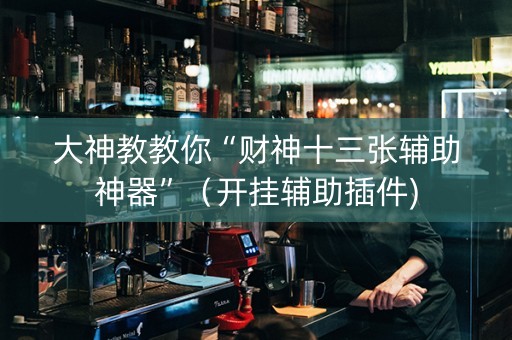 大神教教你“财神十三张辅助神器”（开挂辅助插件)