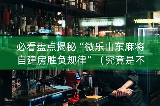 必看盘点揭秘“微乐山东麻将自建房胜负规律”（究竟是不是有挂)